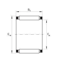 滾針及保持架組件 K32X40X25, 根據 DIN 5405-1/ISO 3030 標準